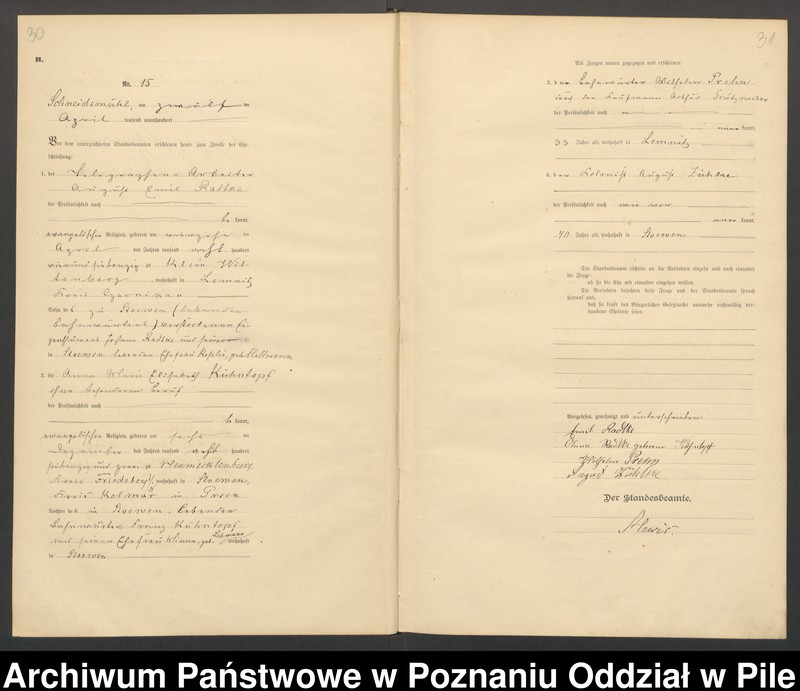 image.from.unit.number "Księga małżeństw"