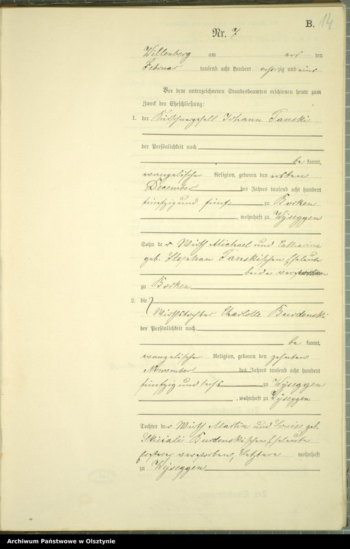 image.from.unit.number "Heiraths-Neben-Register Nr 1 - 57"