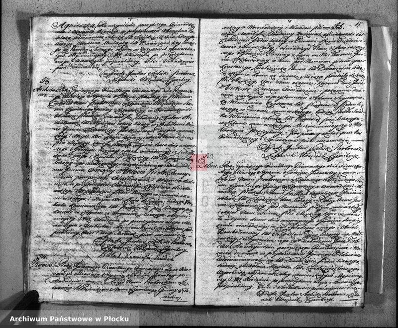 Obraz 19 z jednostki "Akta urodzeń, małżeństw i zgonów"