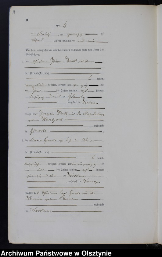 image.from.unit.number "Heirats-Neben-Register Nr.1-25"