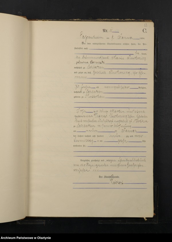 image.from.unit.number "Sterbe-Haupt-Register Nr 1 - 142"