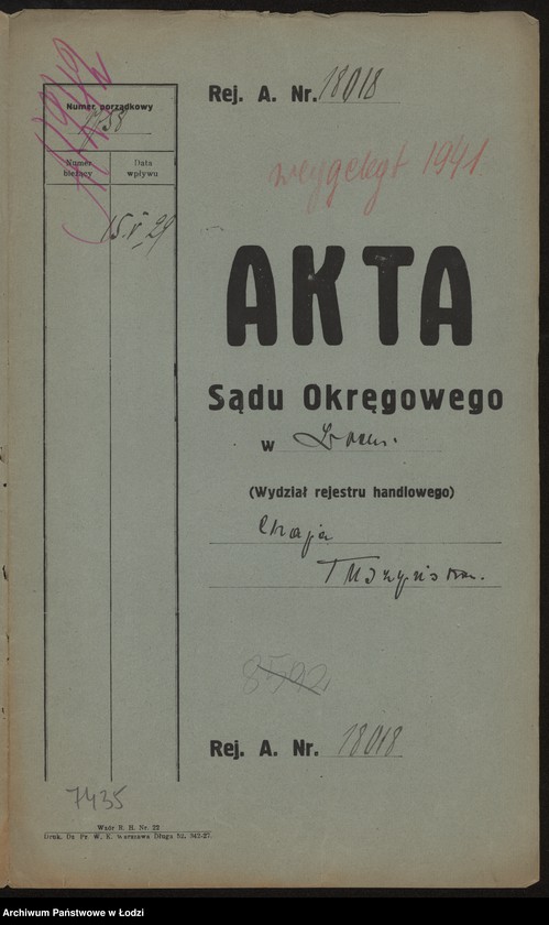 Obraz 2 z jednostki "Chaja Tuszyńska- zakład fryzjerski"
