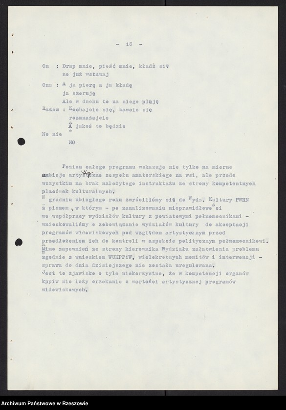 image.from.collection.number "Wojewódzki Urząd Kontroli Prasy, Publikacji i Widowisk w Rzeszowie111"