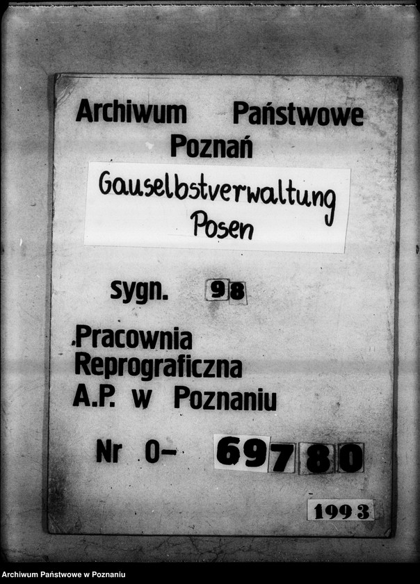 Obraz 1 z jednostki "Akten betreffend Landesheilanstalt Kosten [Protokoły lustracji i zestawienia finansowe]."