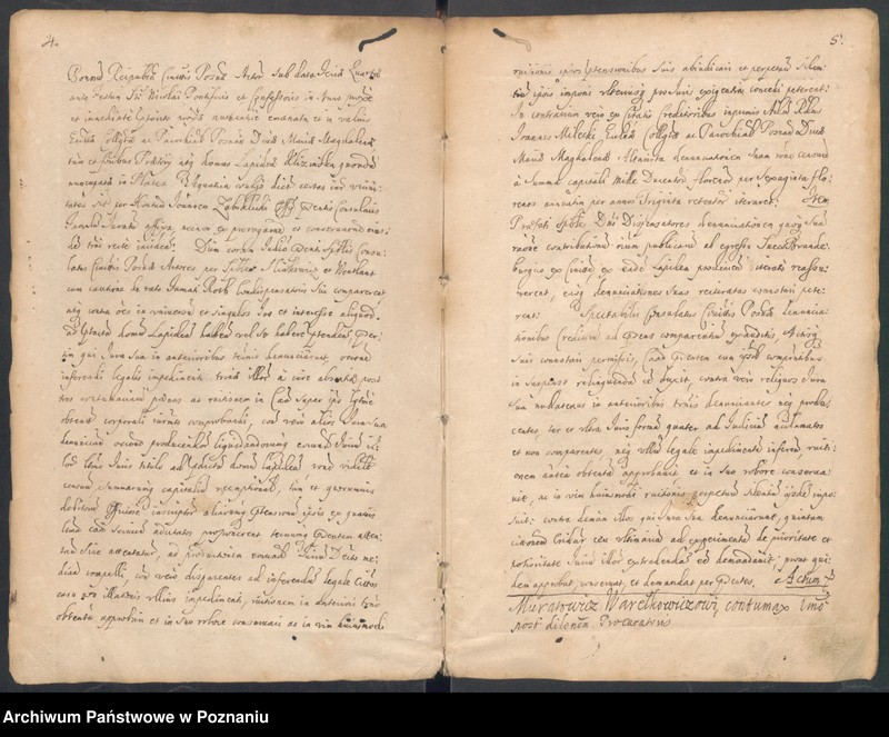 Obraz 5 z jednostki "Protocolon actorum officii consularis Posnaniensis."