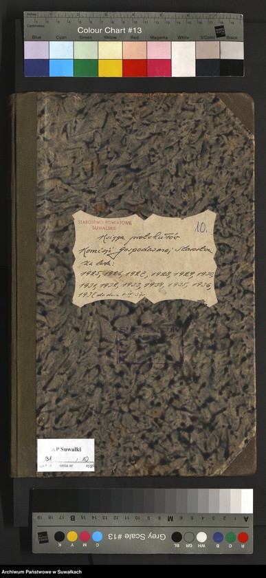 image.from.unit.number "Księga protokołów Komisji Gospodarczej Starostwa"