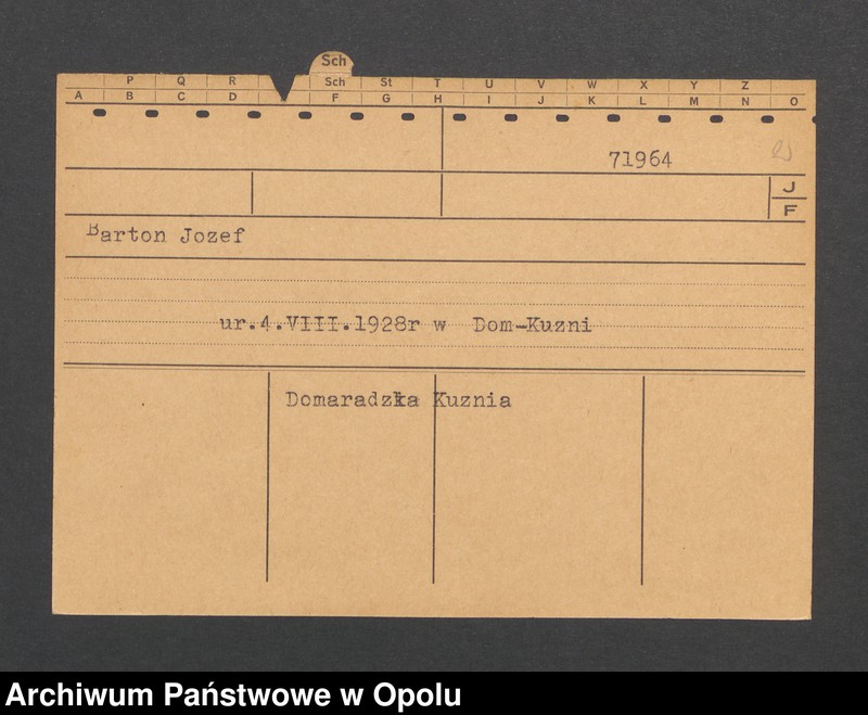Obraz 4 z jednostki "[Woznitza Josefa, ur. 16.3.1883 Hedwigsruh]"