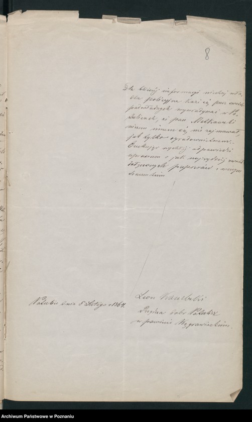 Obraz 12 z jednostki "A. betr. Johann von Małkowski und Fürst Stanislaus Dowmund Matusiewicz aus Wien"