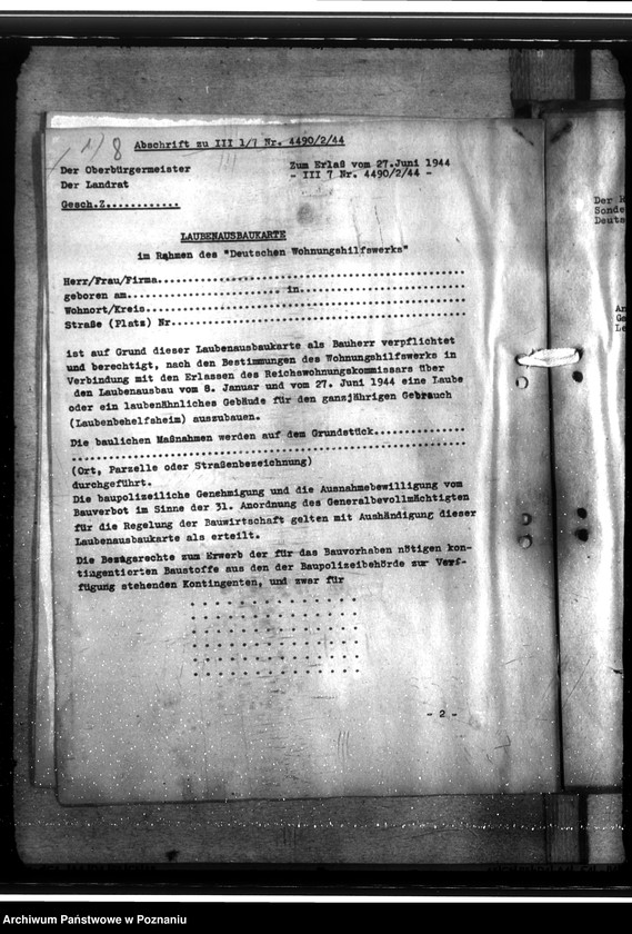 Obraz 12 z jednostki "DWH - Ausbau von Lauben zu Dauerwohungen"