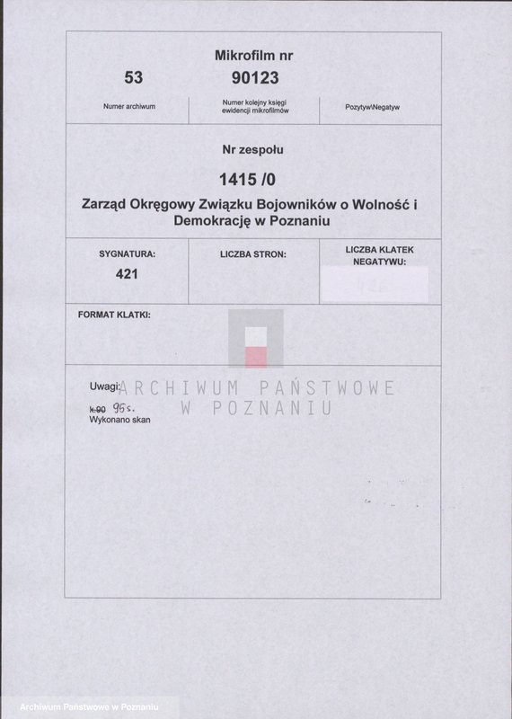 Obraz 2 z jednostki "Życiorysy powstańców wielkopolskich: J - tom lll /Jankowski Wacław - Jarząbek Wincenty/."