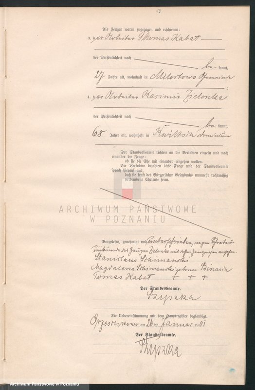 Obraz 15 z jednostki "Heiraths-Neben-Register"