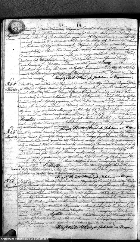 image.from.unit.number "Duplikat Aktów Urodzenia, Małżeństw i Zejścia Parafii Kopciowo R. 1853"
