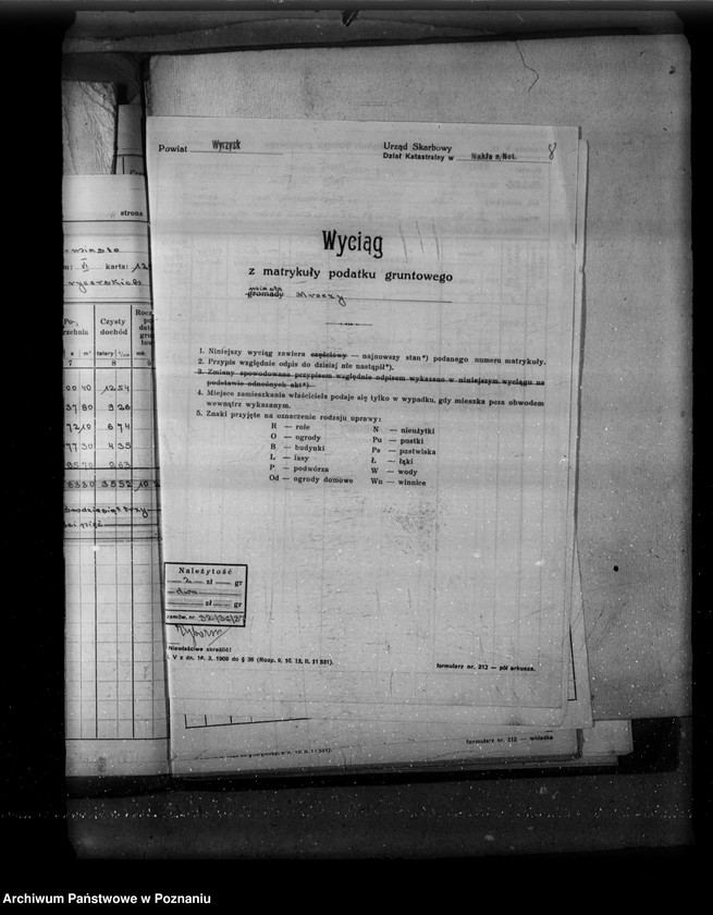 Obraz 12 z jednostki "Zestawienie parcel katastralnych i powierzchni nowego pomiaru"