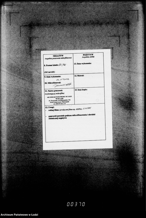 Obraz 3 z jednostki "Frachtbriefe [doppel einige Ausgang] vom 801-1300. [Wtórniki listów przewozowych]"