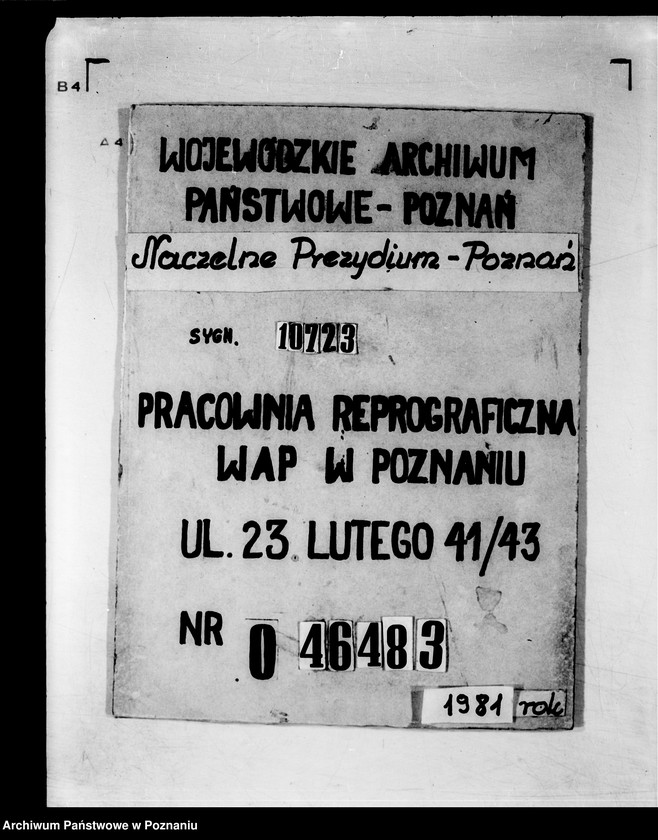 Obraz 1 z jednostki "Akta in Denuntiationssachen wider den Oekonomiekommissarius Wendt zu Wągrowiec."