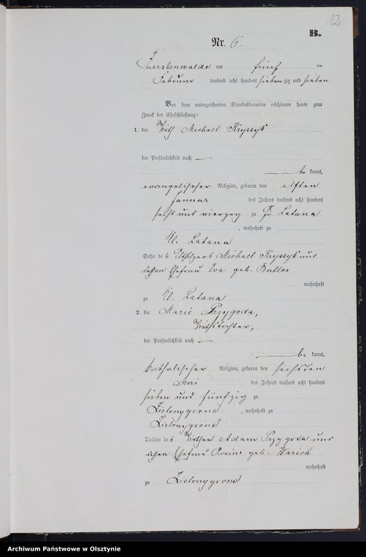 image.from.team "Urząd Stanu Cywilnego w Księżym Lasku pow. szczycieński"