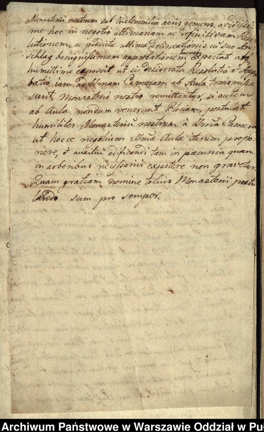 image.from.unit.number "Kopie i bruliony pism do władz pruskich w sprawie budowy nowego klasztoru w Pułtusku"