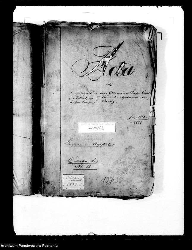 Obraz 5 z jednostki "Die Ausschreibung einer allgemeinen Kirchenkollekte zur Vollendung des Baues der abgebrannten evangelischen Kirche zu Brätz /Brójce/."