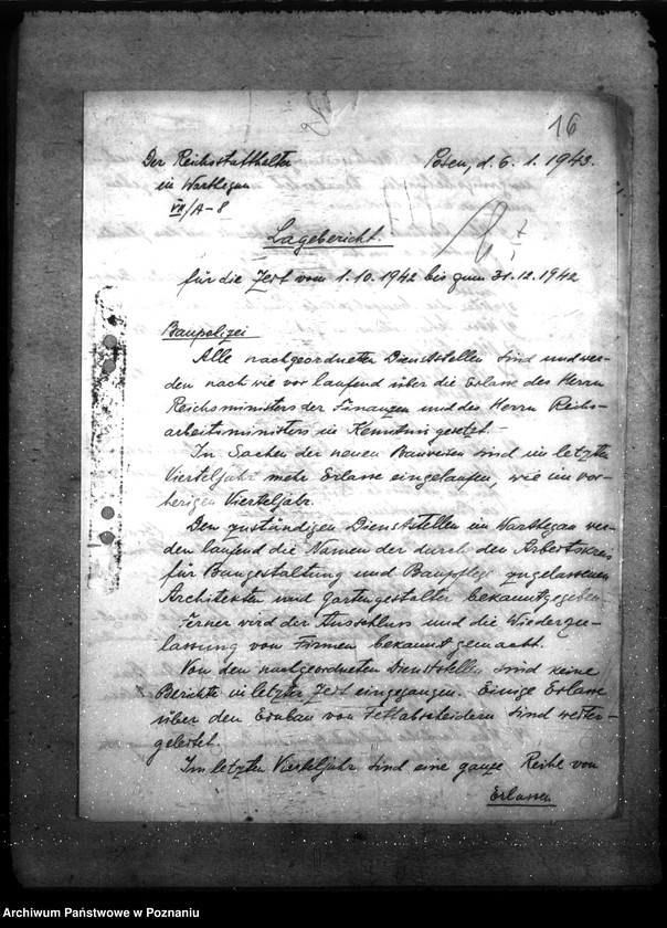 Obraz 20 z jednostki "Sprawozdania sytuacyjne wydziału budowlanego"