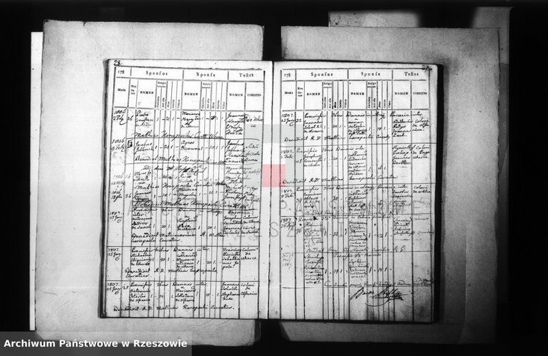 Obraz 19 z jednostki "Księga małżeństw"