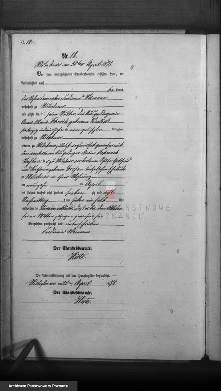 Obraz 20 z jednostki "Księga zgonów"