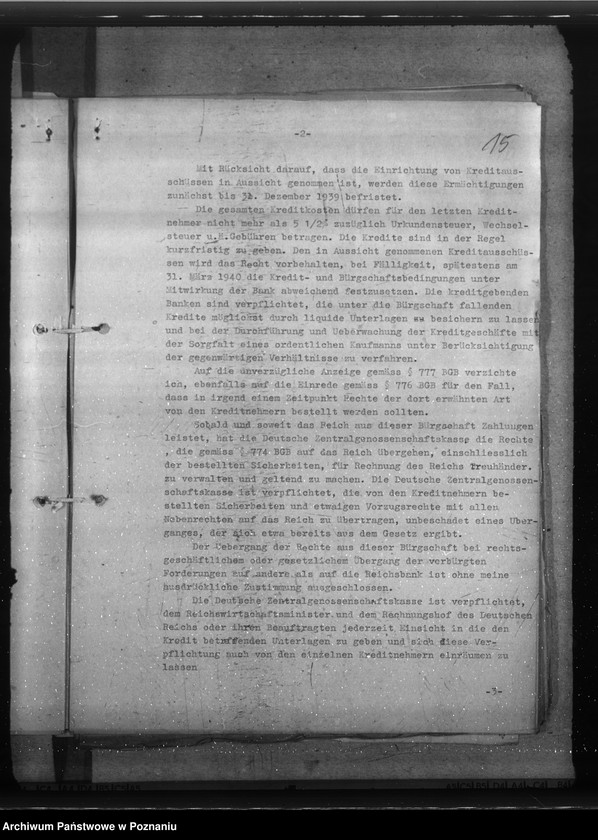 Obraz 18 z jednostki "Organisation der reichsverbürgten Kredite"