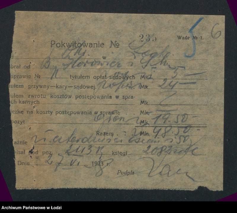 Obraz 8 z jednostki "Chaim Eksztein i s-ka - przędzalnia"