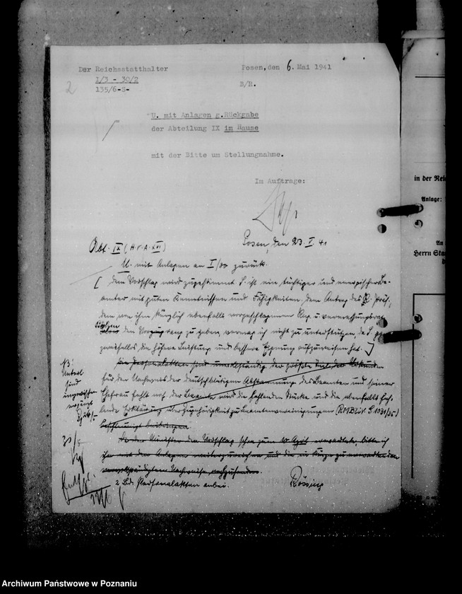 Obraz 7 z jednostki "Ernennung der Beamten"