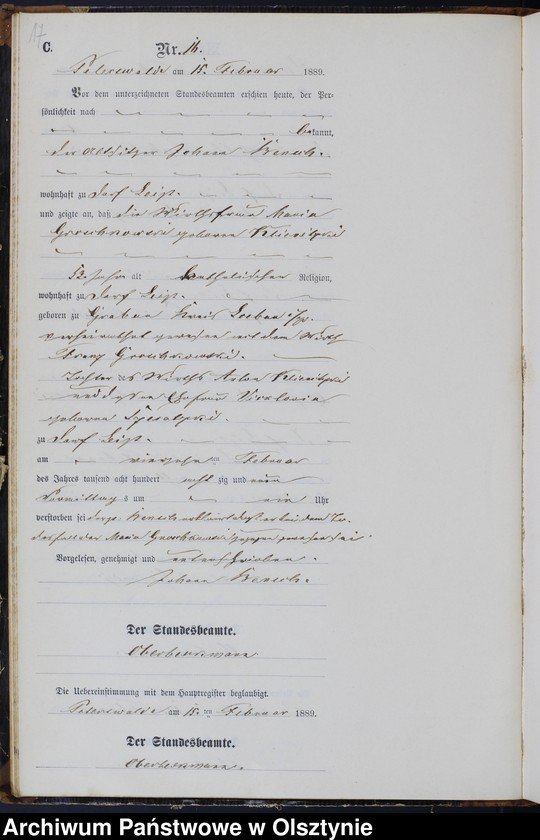 image.from.unit.number "Sterbe-Neben-Register Nr 1 - 90"