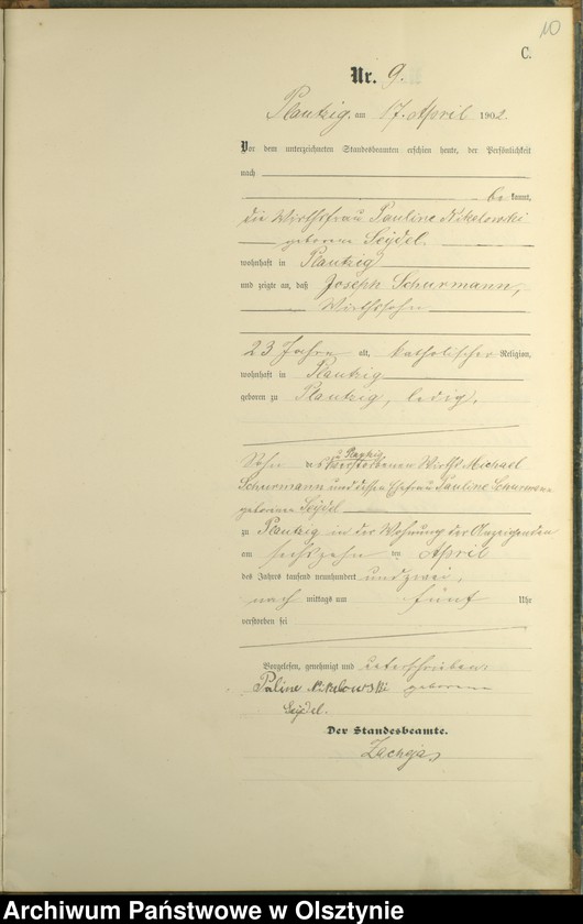 image.from.unit.number "Sterbe-Haupt-Register Nr 1 - 26"