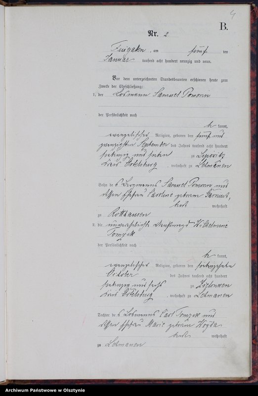 image.from.unit.number "Heiraths-Haupt-Register Nr 1 - 37"