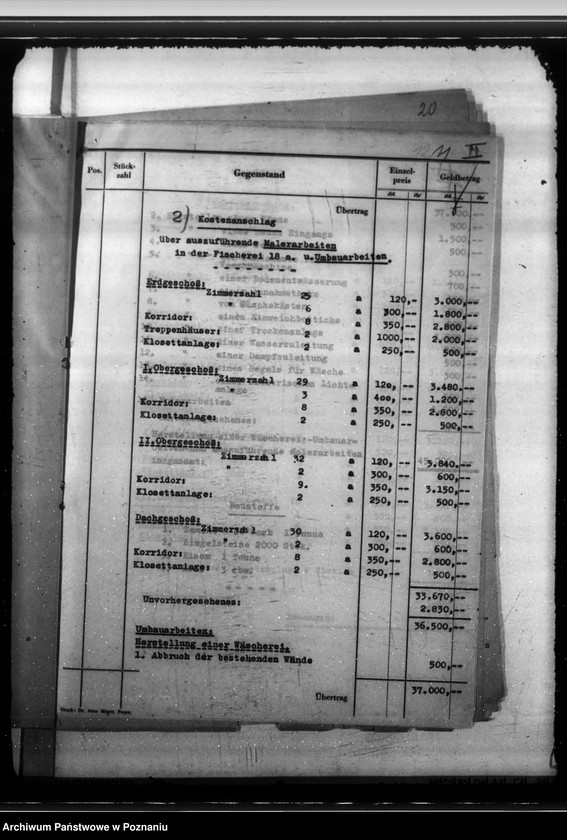 Obraz 15 z jednostki "Ulokowanie Gesundheitsamtu w Poznaniu"