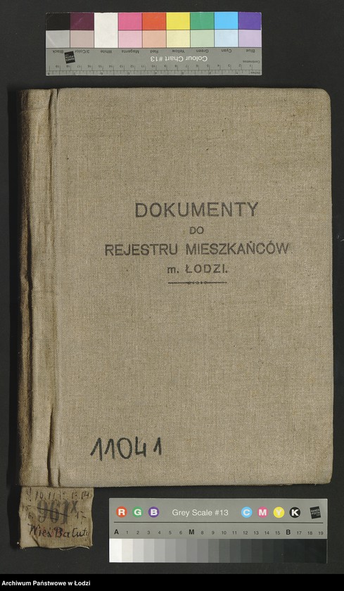 Obraz 2 z jednostki "Dowody metrykalne stałych mieszkańców wsi Bałuty nr domu 9-17"