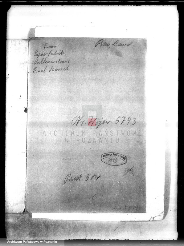 image.from.unit.number "Papiernia, drukarnia i księgarnia św. Wojciecha w Poznaniu na Malcie pod Poznaniem nr woj. 5793"