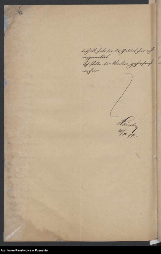 Obraz 8 z jednostki "Nachträgliche Eintragungen der Geburten und Berichtigungen der Geburtsregister"