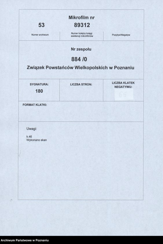 Obraz 2 z jednostki "Poznań - Winiary akta koła."