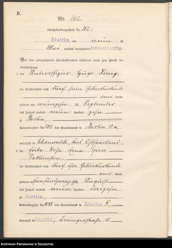 image.from.unit.number "Heiratsregister"