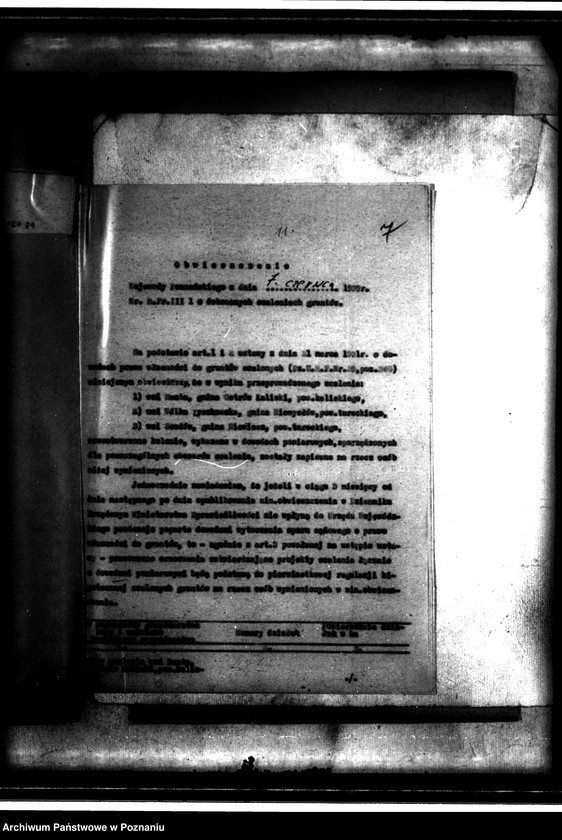 Obraz 11 z jednostki "Regulacja hipoteczna scalonych gruntów wsi Wólka powiatu tureckiego"