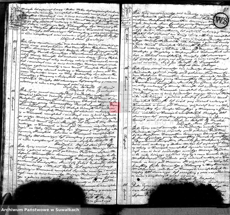 image.from.unit.number "Akta Cywilne Umarłych Gminy Krasnopolskiey. Od Roku 1812 1-go Stycznia. Sporządzone."