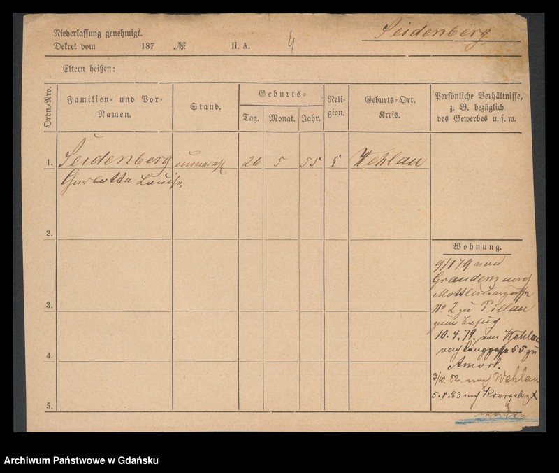 image.from.unit.number "Karty meldunkowe: Seidemann - Sekus"