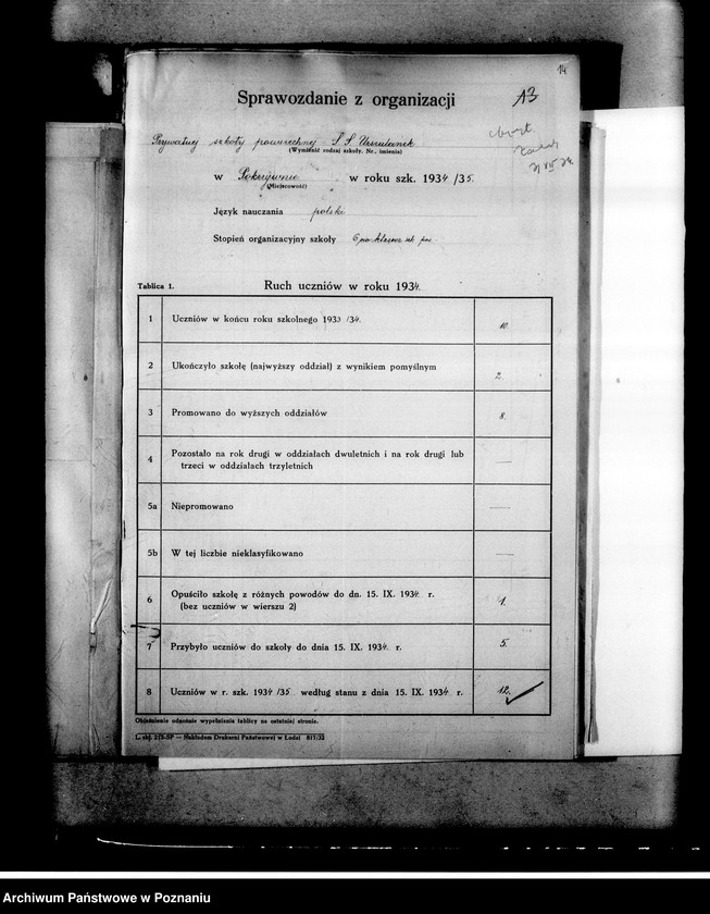 Obraz 18 z jednostki "Prywatna Szkoła Powszechna SS. Urszulanek w Pokrzywnie"