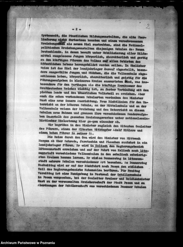 Obraz 6 z jednostki "Informacja o wizycie ministra B. Rusta w Kraju Warty"