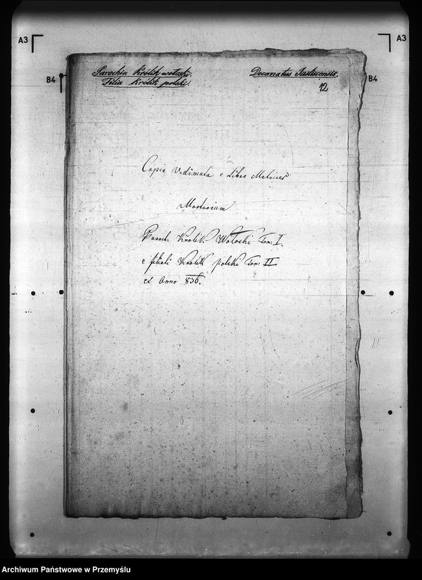 Obraz 16 z jednostki "[Kopie ksiąg metrykalnych parafii Królik Wołoski z filią Królik Polski (dekanat Rymanów)]"