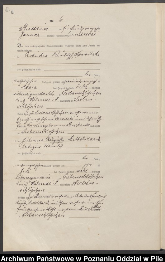 image.from.unit.number "Księga małżeństw"