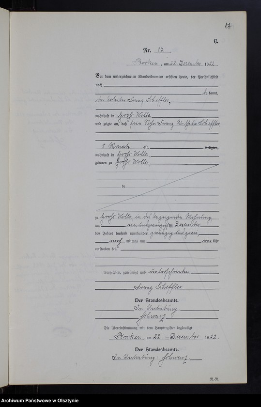 image.from.unit.number "Sterbe-Neben-Register Nr 1 - 17 [ Księga zgonów - wtóropis ]"