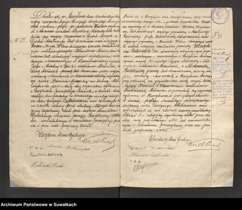 image.from.unit.number "[Księga akt małżeństw parafii rzymskokatolickiej w Bargłowie Kościelnym z lat 1923-1935]"