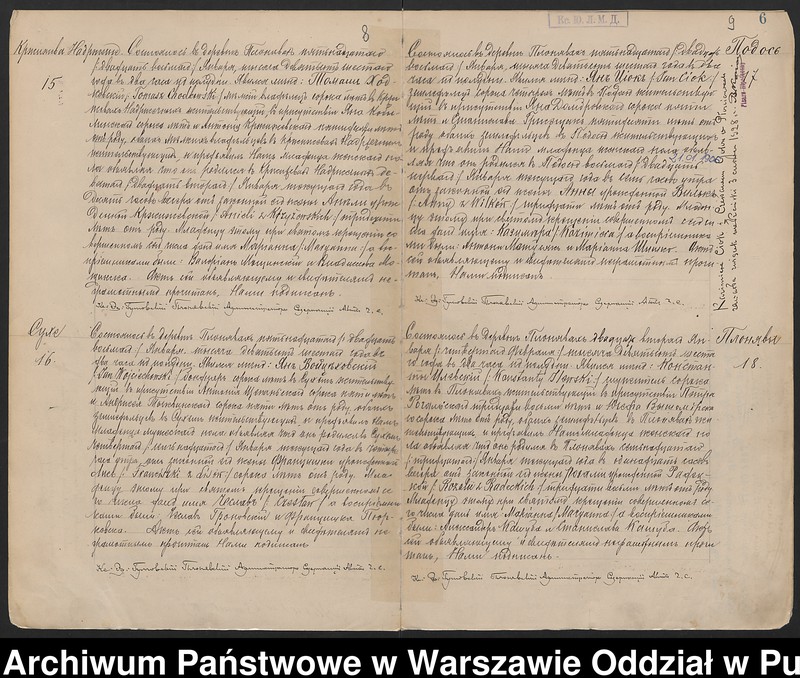 image.from.unit.number "Akta urodzeń, małżeństw i zgonów"