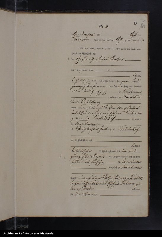 image.from.unit.number "Heiraths-Haupt-Register Nr 1 - 20"