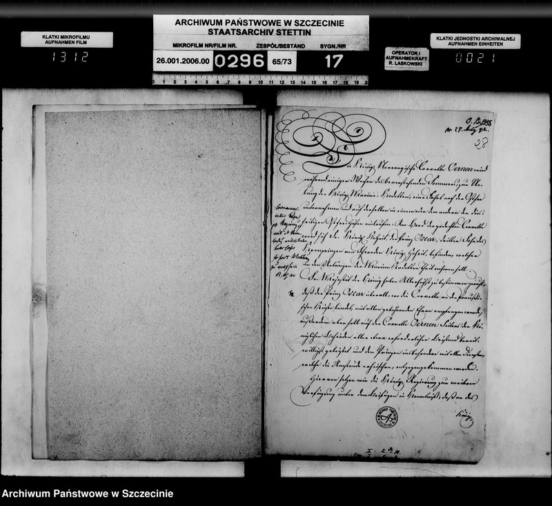 Obraz 20 z jednostki "Die Reisen hoher fürstlicher Personen durch die Provinz Pommern"