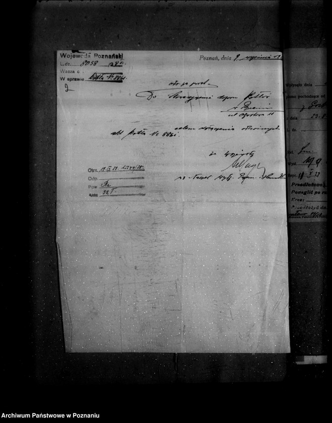 Obraz 6 z jednostki "Gospodarstwo rolne w Gostkowie powiat rawicki własność W. Bittera nr woj. kotła 6233"